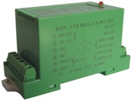 44、DIN 1X1 ISO PN-U(A)-P-O系列 模擬量正負(fù)極輸出線性調(diào)節(jié)控制隔離放大器