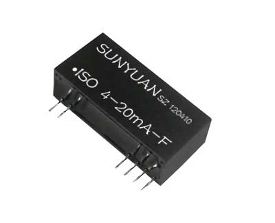 2、ISO 4-20mA-F/ISOS 4-20mA-F/ISOH 4-20mA-F系列兩線制無源型回路饋電4-20mA信號隔離配電器