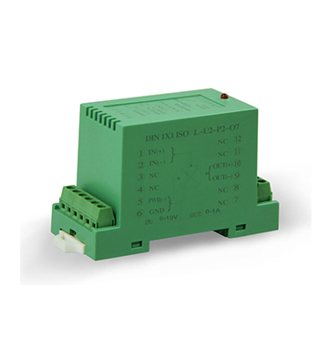 32、DIN ISO L -U(A)-P-O 系列0-1A模擬大電流輸出型比例調(diào)節(jié)控制隔離放大器